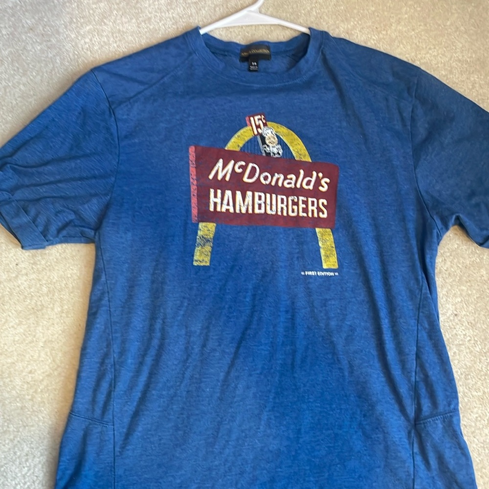 Vintage McDonald's hamburger tee